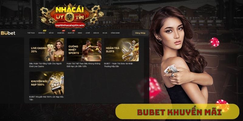 Bubet khuyến mãi