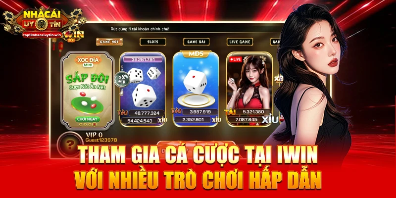 IWIN đăng ký mới nhận 50K