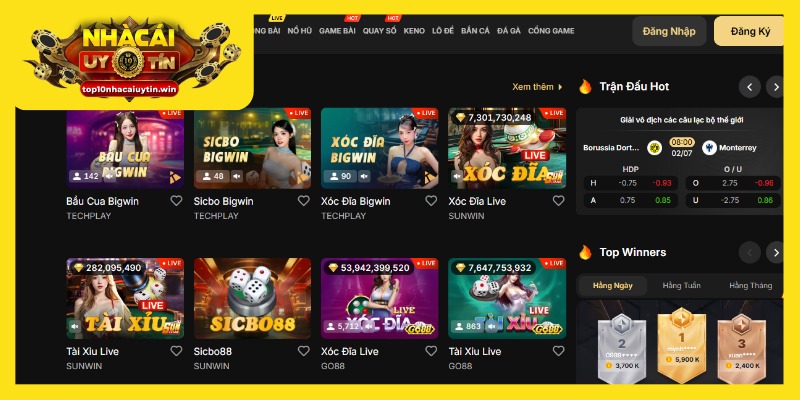 Vô vàn game chơi tại Bubet và 188bet